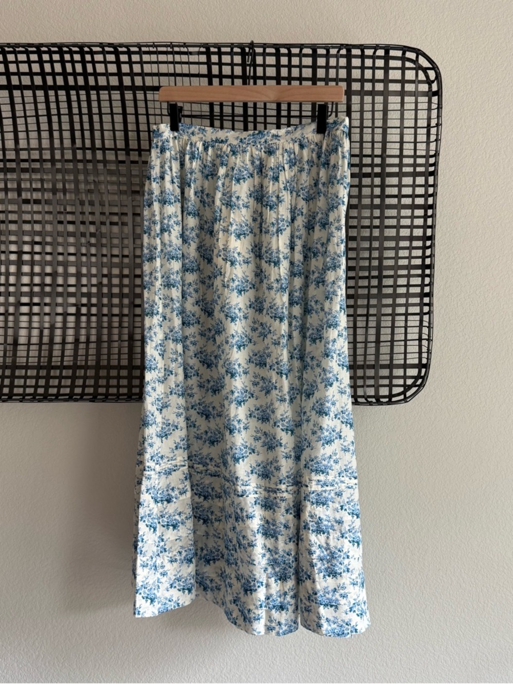 Doen Marcie skirt blue rosier floral
